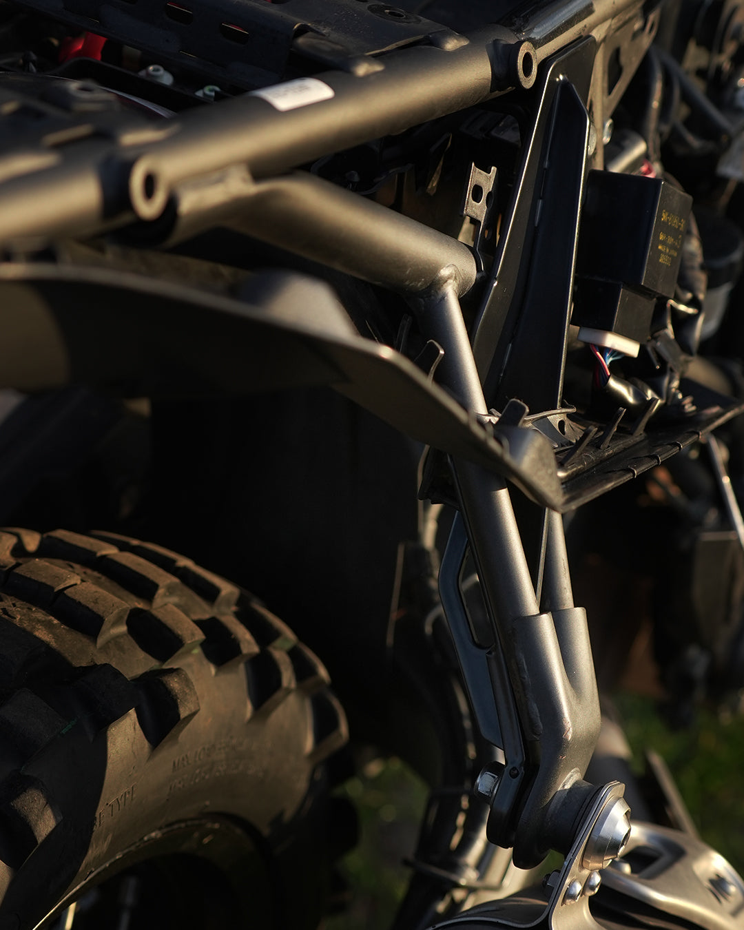Підсилення кронштейну глушника Yamaha Tenere 700