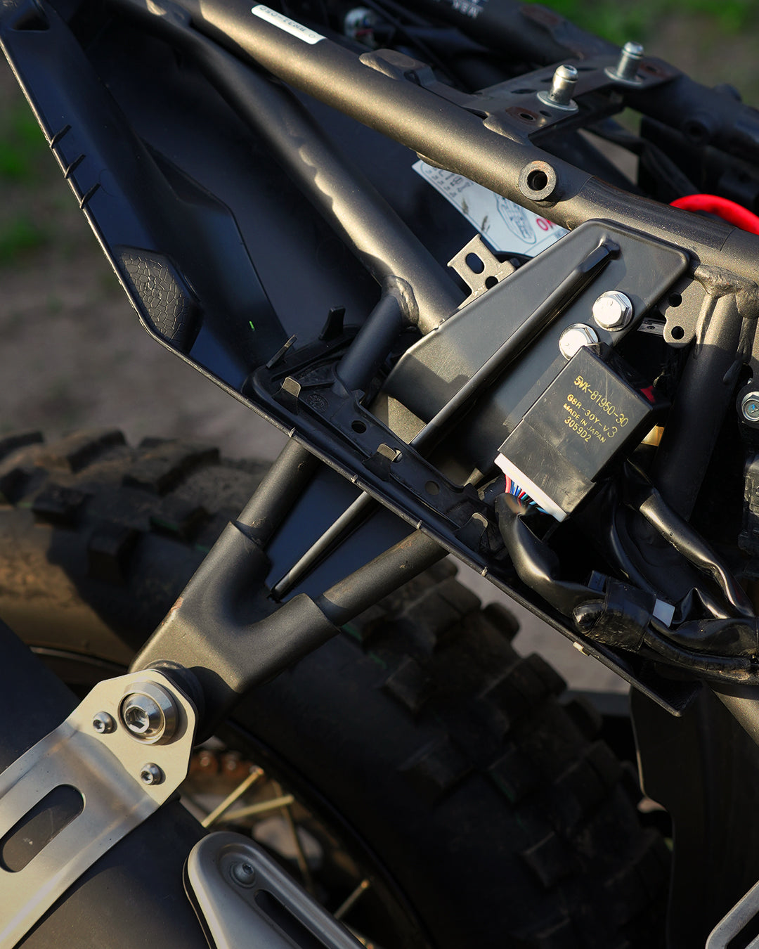 Підсилення кронштейну глушника Yamaha Tenere 700